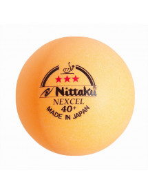 12 balles Nittaku Nexcel 40+ *** orange
